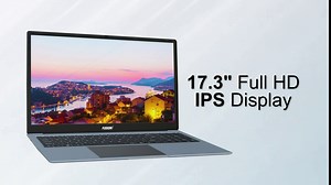 Amazon.com: Fusion5 17.3" S16 Full HD Windows 11 Home Slim n Light Laptop - 128GB Storage, 4GB RAM, N4120 Quad-Core CPU, Full HD IPS, Dedicated Num-Pad, 5GHz Dual-Band WiFi, USB 3.0, Expandable Storage : Electronics