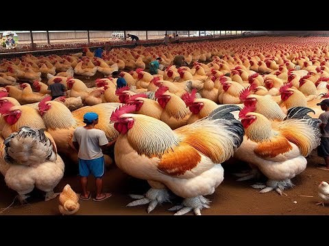 GIANT Chicken - World's Largest Chicken - You've Never Seen It Before, Amazing Size