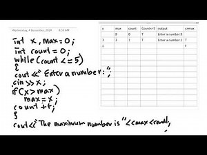 CSC 415 - Counter Controlled While Loop with Selection Control Structure