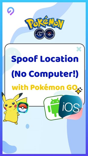 Tenorshare iAnyGo on Instagram: "😍How to Spoof location in Pokémon Go without computer!? - Android & iOS | Free#pokemongo #ianygo"
