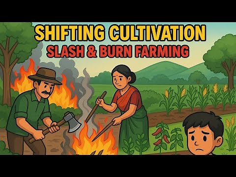 Shifting Cultivation | Slash and Burn Farming Explained with Story | Environmental Science