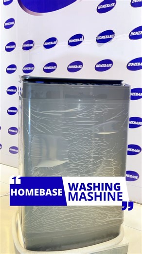 HOMEBASE HOME & KITCHEN APPLIANCES on Instagram: "8.0kg of pure efficiency. 💪 From delicate silk to heavy blankets, the Homebase Washing Machine has a setting for everything. With its transparent lid and intuitive controls, you’re always in charge of the cycle. 🚿✨ #WashingMachine #HomebaseLife #HomeTech #CleanClothes"