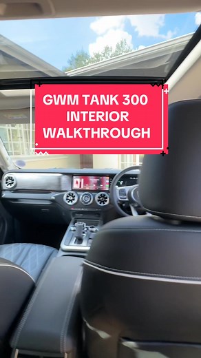 Exploring the GWM Tank 300 Interior | Car Review & Walkthrough