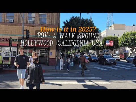 Hollywood Califorina USA in 2025