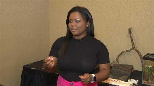 Behind the scenes: WRAL reporter Grace Hayba TV shares a clip of how she prepared for her "Snakebite Season" story with a slithery guest 👀🐍 | WRAL TV