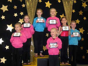 Level 4 Rising Stars Gymnasts Vault to Highs at State Meet