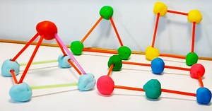 Building Shapes With Straws - Aussie Childcare Network