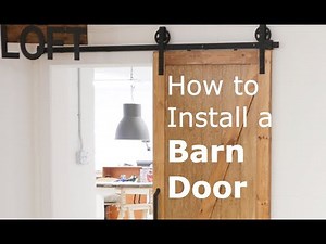Tutorial: How to Install a Barn Door