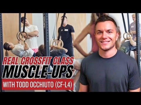 Watch a CrossFit Level 4 Coach teach muscle-ups in a group class