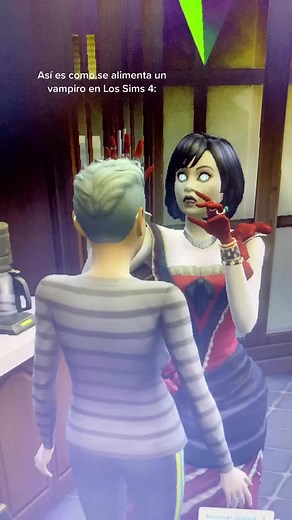 Cómo alimentar a un vampiro en Sims 4
