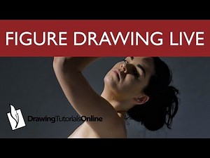 Drawing The Figure With White Charcoal - Livestream