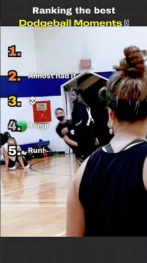 When Dodgeball Gets WILD 😲 #dodgeball #highlights #sports
