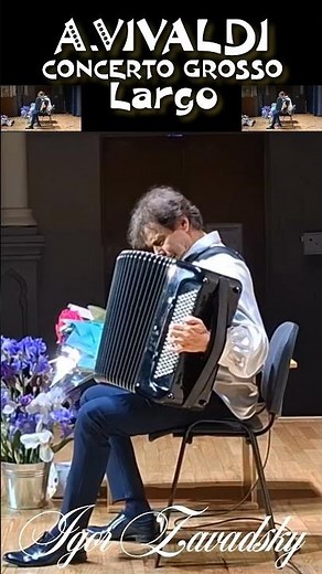 Vivaldi – Concerto Grosso in D minor, Largo (4/4) #vivaldi #grosso #accordion #largo #italianmusic