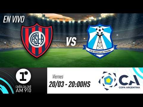 SAN LORENZO VS. DEPORTIVO RINCÓN | COPA ARGENTINA | RADIO LA RED EN VIVO