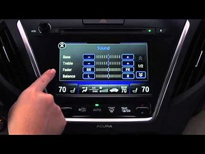 Audio System Overview - MDX