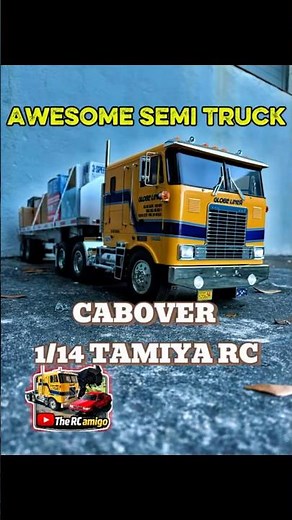 Awesome Cabover RC semi truck