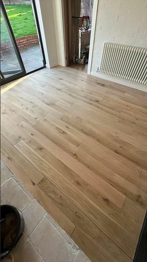 Oak Floor Before/during/after with Arboritec Miracle Oil