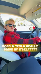 Does the Tesla drive by itself??💯 . Lot of our viewers asked so we tried. Yea it does. Here is the proof . Disclaimer: professional licensed driver. Do not attempt. #tesla #teslamodely #cars #electric #selfdriving #technology #elonmusk #trending | The Vernekar family