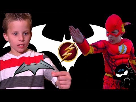 The Flash meets Batman! Ninja Kidz