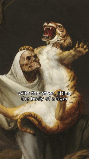 Power of Death by William Holbrook Beard (1889–1890) #art #painting