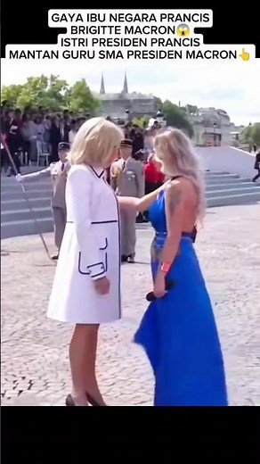 FASHIONABLE STYLE OF FIRST LADY BRIGITTE MACRONWIFE OF FRENCH PRESIDENTEMMANUEL MACRON