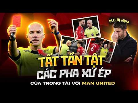 ĐÂY!!! BẰNG CHỨNG RÕ RÀNG TRỌNG TÀI "XỬ ÉP" MAN UTD: NÀY THÌ MÀY CÃI ĐẰNG TRỜI!!!