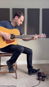 6.6K views · 150 reactions | DADGBE - Drop D tunning gives your guitar so much bass and fullness. Solo in D minor + open strings trick #guitarlessons #guitar #guitarist #dminor #loopstation | What The Chord | Facebook
