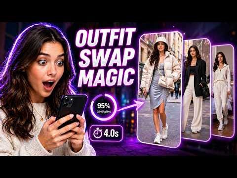 Change Your Outfit INSTANTLY with AI!