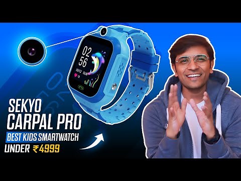 Sekyo Carepal Pro Smartwatch for Kids | Video & Voice Calling | GPS Tracking | SOS Unboxing & Review