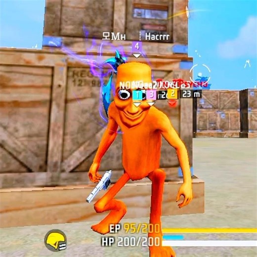 wait for end 💀🤕 | Free fire shorts #freefire #shorts #shortsfeed #funny #easygame