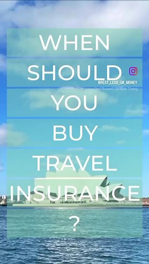 1.2K views | Do you know when it’s best to buy travel insurance? If...
