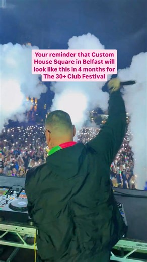 THE 30 CLUB FESTIVAL 2026 📣 @the30plus.club returns to Custom House Square on Saturday 20th June 2026 for another outdoor extravaganza as part of @summerseries.belfast 🙌 Following 2 years of sold-out shows, Get ready for another nostalgia-packed evening featuring @therealgokwan DJ Set, @alicedj , @pleasuredome80s , @nowthe90s , plus residents @djdaveralston & @stuartrobinsonshow plus a few more surprises on the night 👀 TICKETS ARE LIVE! 👉🏻 ticketmaster.ie The30PlusClub #Over30sOnly #Daytime