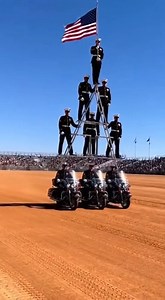 Disaster Strikes! 🤯 Military Motorcycle Stunt Gone Wrong. ##military #stunt #failed #fblifestyle Shocking moment a daring motorcycle stunt by a military/police display team goes wrong, sending riders and the American flag tumbling to the ground! 🇺🇸 🏍️ #Fail #StuntFail #ViralVideo #WatchTillTheEnd #MotorcycleCrash #Accident #OMG #CrazyVideo #Parade #MilitaryStunt #MotorcycleStunt #HarleyDavidson #PoliceMotorcycle #MilitaryParade #Acrobatics #Discipline #USMilitary #USMC #Reels #Shorts #Foryou