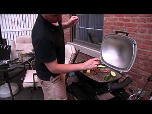 Weber Q140 Electric Grill Demo and Review