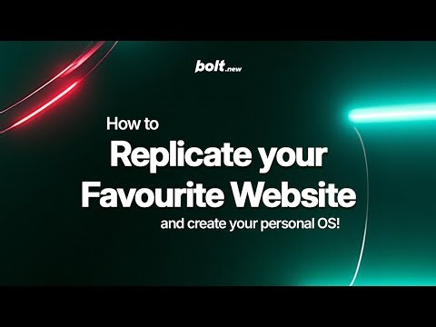 How to Build a macOS-Style Portfolio Website (Using Bolt.new)