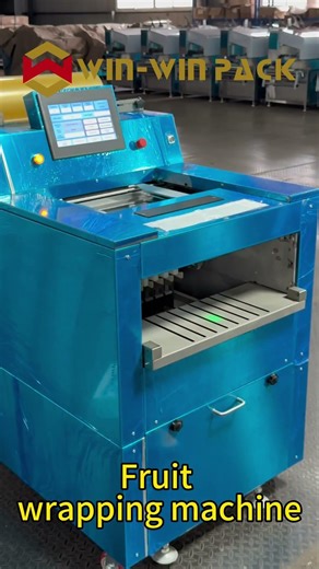 Food wrapping machine for fruit | Supermarket packaging of vegetable #Meatpackingmachine #Shortvideo