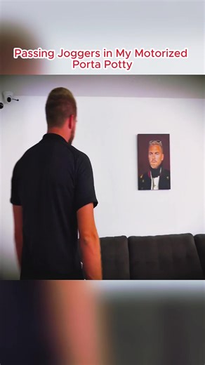 Passing Joggers in My Motorized Porta Potty-1