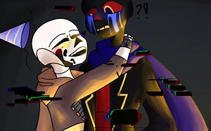 【Undertale漫配/中文字幕】生日快乐 Ink Sans（还有Error Sans）