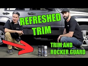 Restoring Faded Plastic Trim with Dupli-Color® Trim & Rocker Guard [GARAGE BOSS]