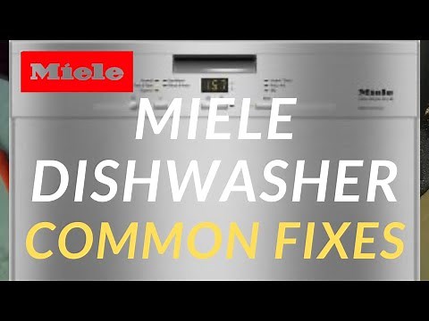 ✨ Miele Dishwasher - The Most Common Repairs - Video ✨
