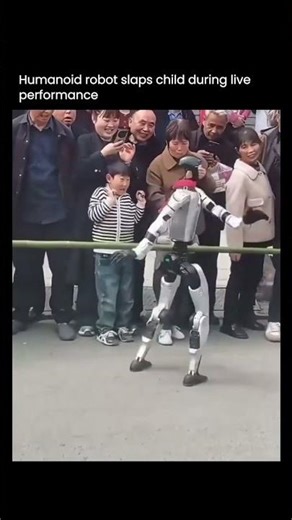 Robot vs. Human? The Truth Behind the Viral "Robot Slap" Video 🤖👋