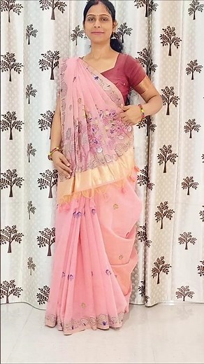 Sidha Pallu Saree Draping # #saree #drape #sareedraping #fashion