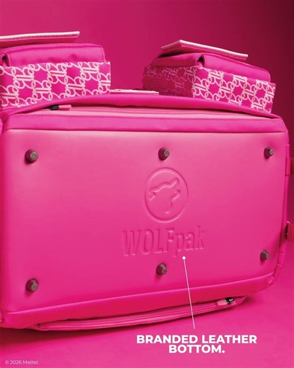 The Barbie Collection 🩷 | 30L Perfect Duffle Bag Preview | Barbie x WOLFpak