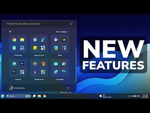 Enable New Start Menu and Battery Icons in Windows 11 25H2 March 2026 Update