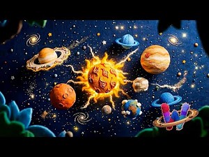 Solar System Song for Toddlers | Learn Planets & Space Fun