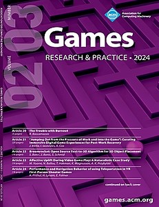 Affective Uplift During Video Game Play: A Naturalistic Case Study | Games: Research and Practice