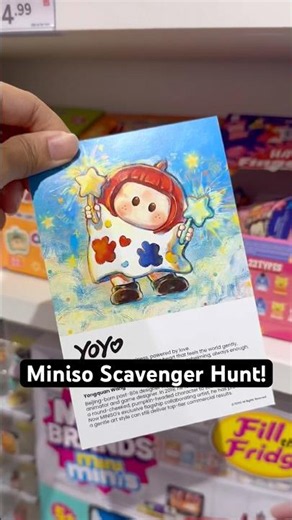 Miniso Scavenger Hunt with YOYO! Get a Free Goodie Bag!