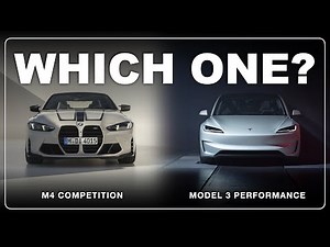 Tesla Model 3 Performance vs BMW M4 Competition