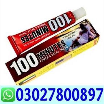 100 Minutes Delay Cream in Pakistan Original product