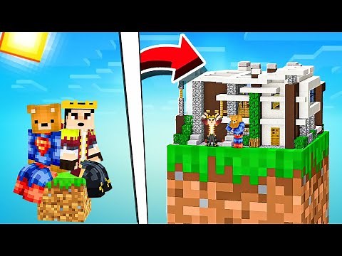 ZAVRŠILI SMO KUĆU NA JEDNOM BLOKU U MINECRAFTU ep.3